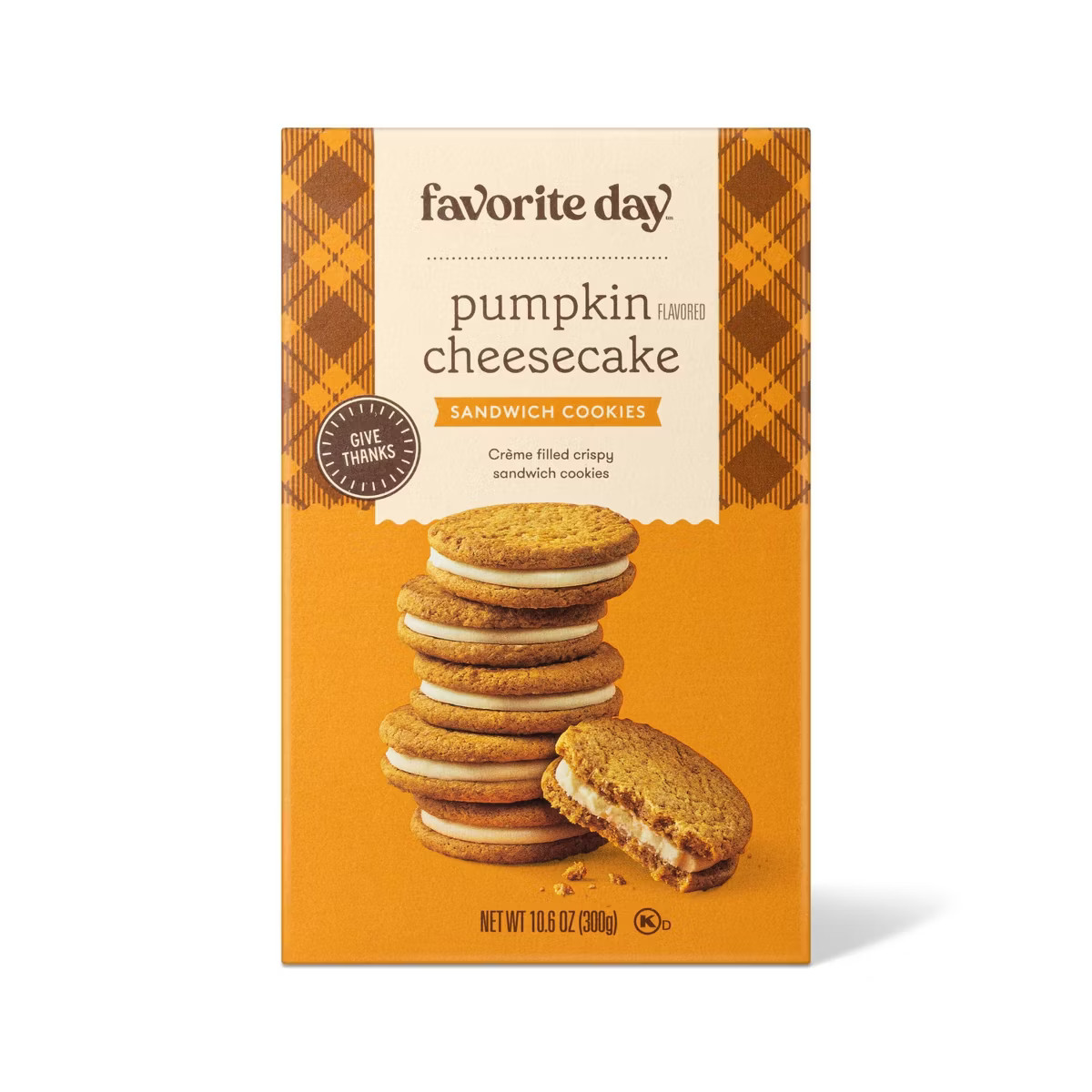 Harvest Pumpkin Cheesecake Cookies - 10.6oz - Favorite Day™ | Target