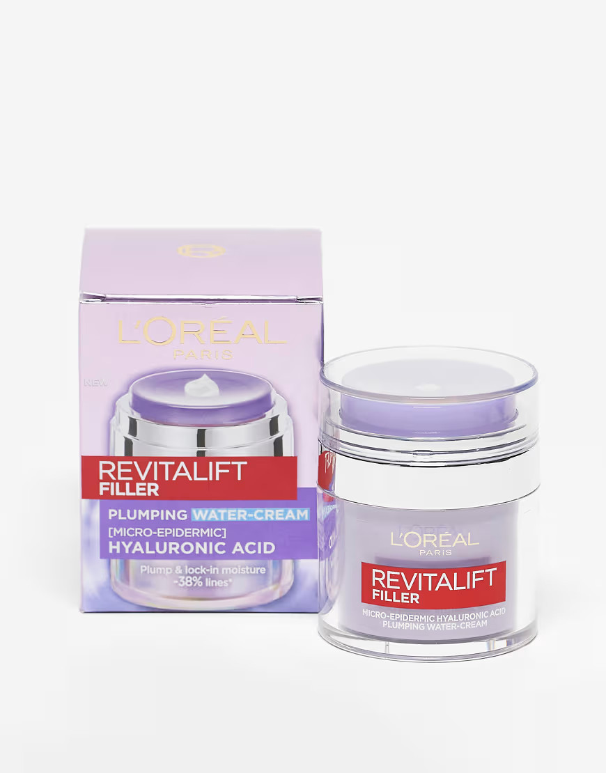 L'Oreal Paris Revitalift Filler Replumping Water Cream 50ml-No colour | ASOS (Global)