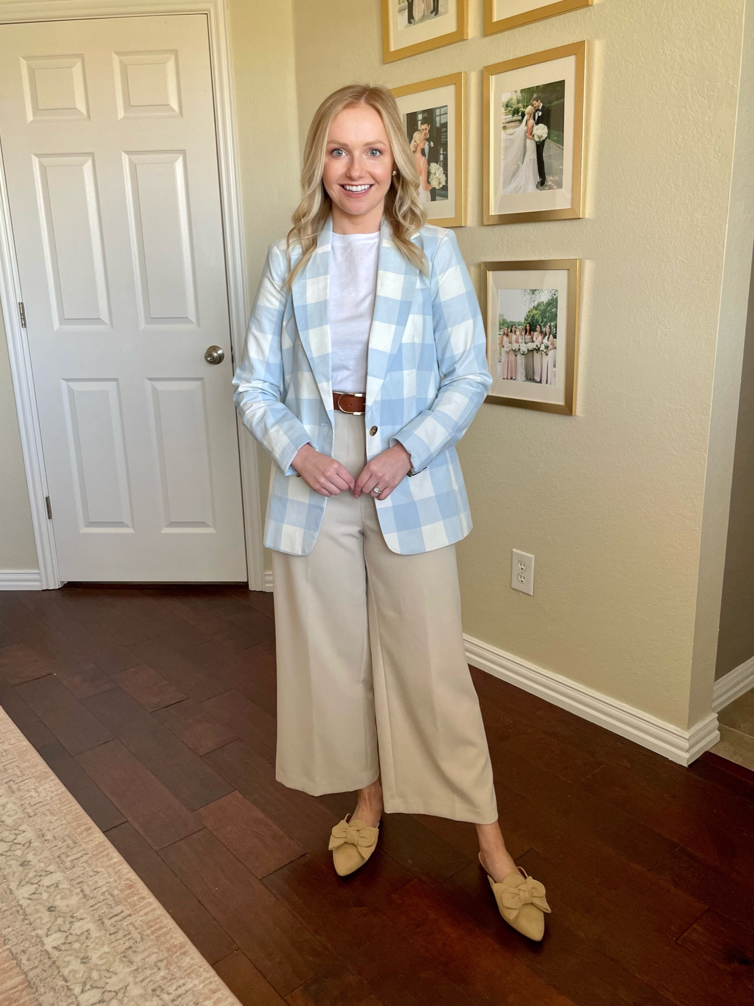 XS in blazer and S short in pants | blazer, pastel blazer, gingham blazer, spring workwear, spring outfit, workwear, teacher outfit 

#LTKworkwear #LTKFind #LTKSeasonal