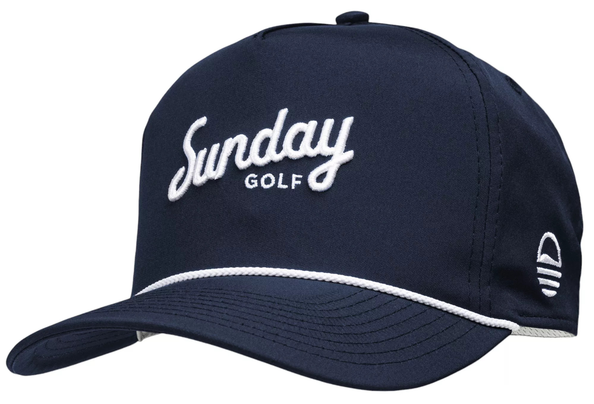 Sunday Golf Men's Sunday Golf Rope Hat, Navy/White Blue | Golf Galaxy