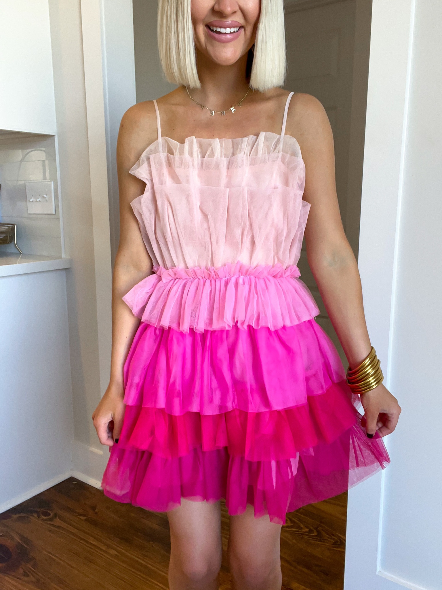 Pink tulle dress / Barbie dress / Barbie Halloween costume idea 
Size: XS
Adjustable straps!!! 

#LTKstyletip #LTKHalloween #LTKSeasonal