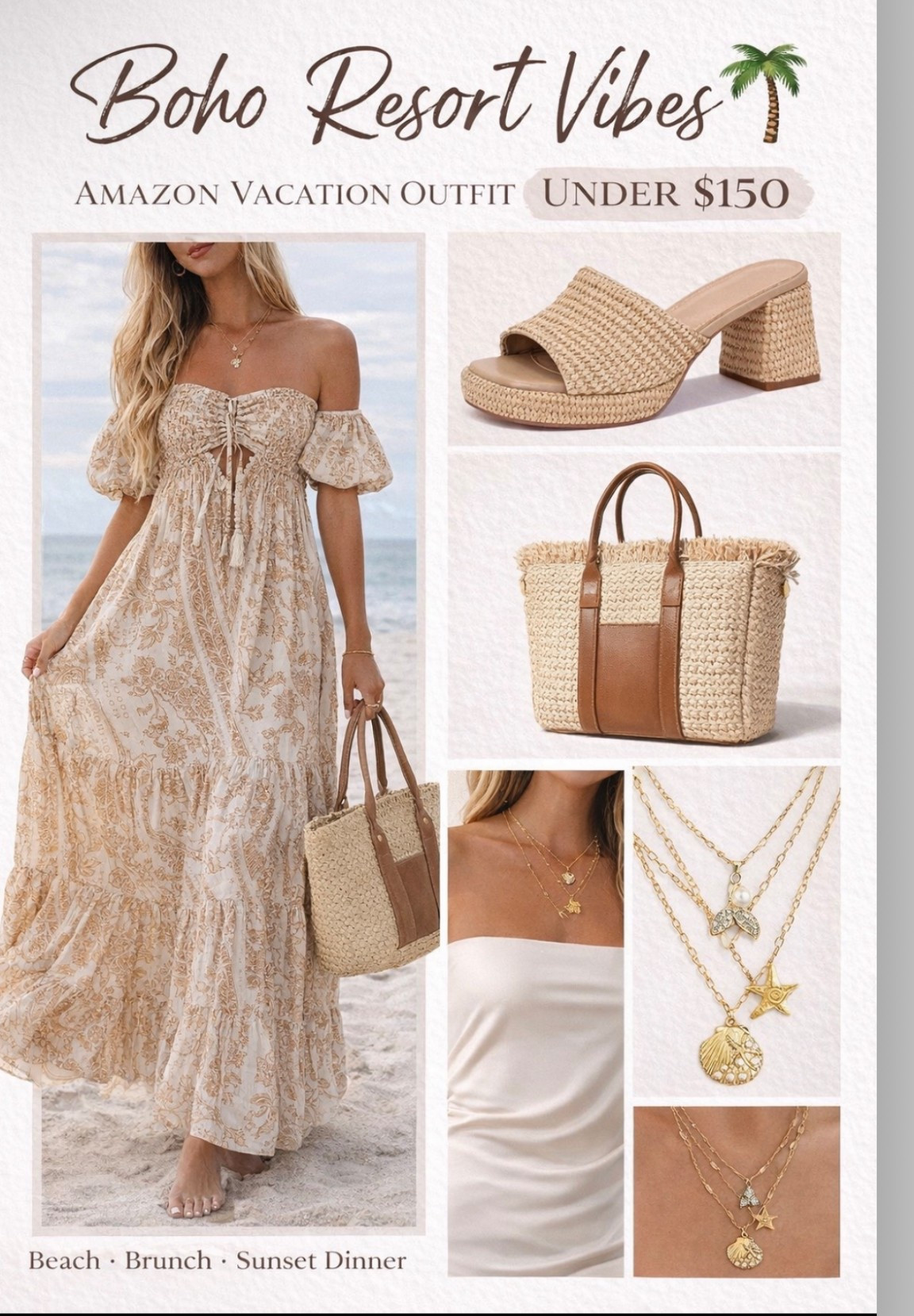 



This Amazon look is PERFECT for beach dinners, vacay photos, or walking the resort at sunsetshe'll

#LTKResort #AmazonStyle #BohoOutfit #BeachVacation #ResortWear #LTKTravel #VacationLooks