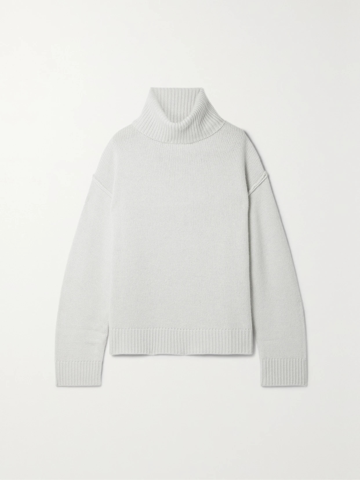 Allude - Wool And Cashmere-blend Turtleneck Sweater - Gray | NET-A-PORTER (US)