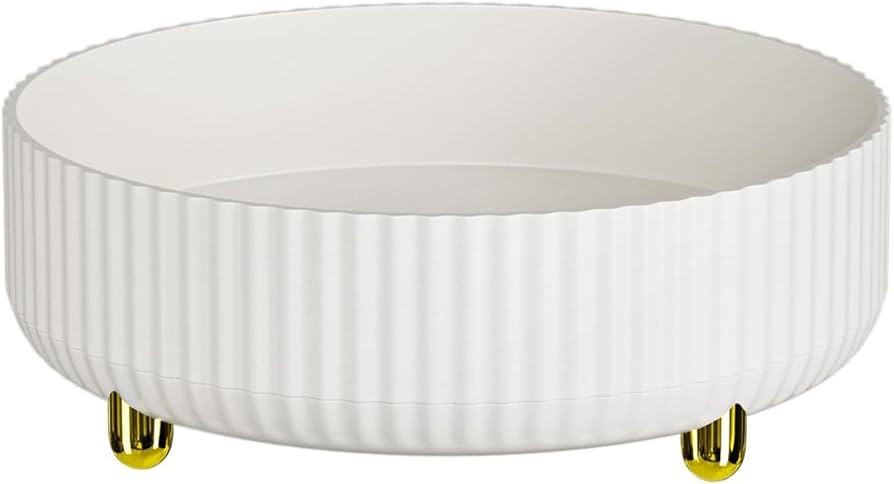 360° Rotating Storage Tray, Bathroom Organizers and Storage, Lazy Susan Organizer, Cosmetics and... | Amazon (US)