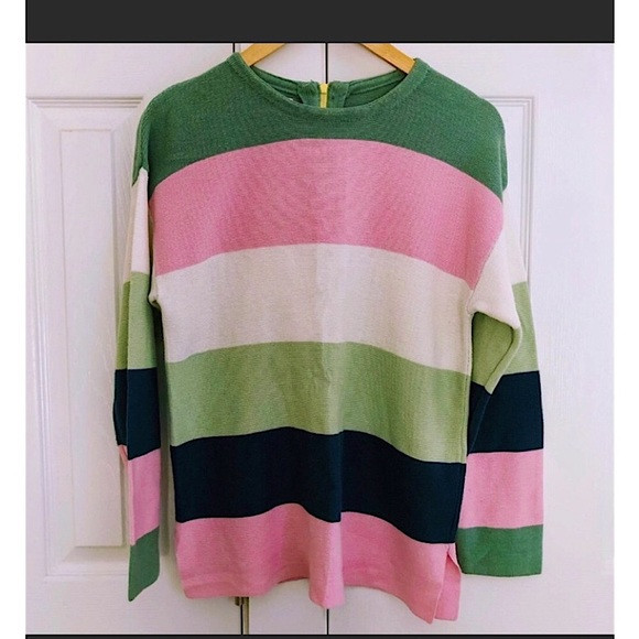 🆕🔥ZARA GORGEOUS COLOR BLOCK LIGHT WEIGHT LONGSLEEVE SWEATER PRETTY COLORS!NWOT | Poshmark