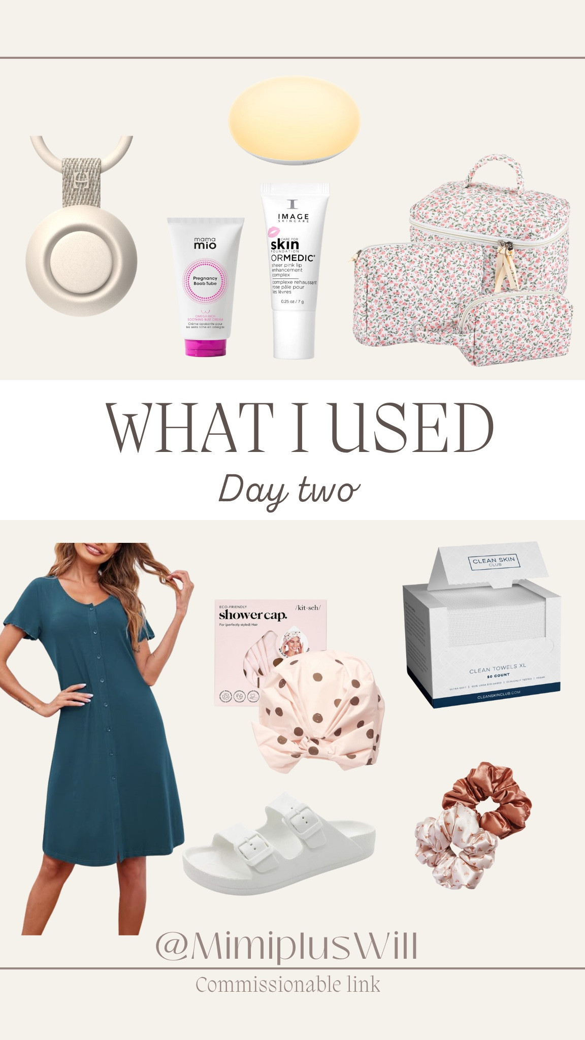 Day 2 in the hospital after giving birth! Here’s what I used! 

Felt so much better after showering and changing into my own nightgown (size medium!) 

Baby products, postpartum products, hospital bag, first time mom 

#LTKFamily #LTKBaby #LTKBump