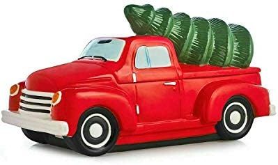 Martha Stewart Collection Red Truck Cookie Jar Holiday Christmas Tree NEW | Amazon (US)