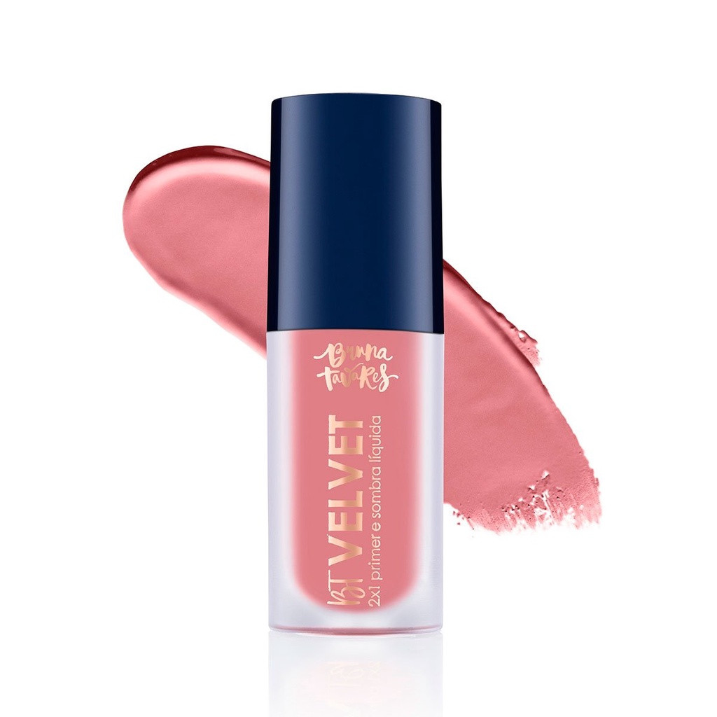 Primer Sombra Líquida  2 em 1 Bruna Tavares Velvet Tea Rose | Shopee (BR)