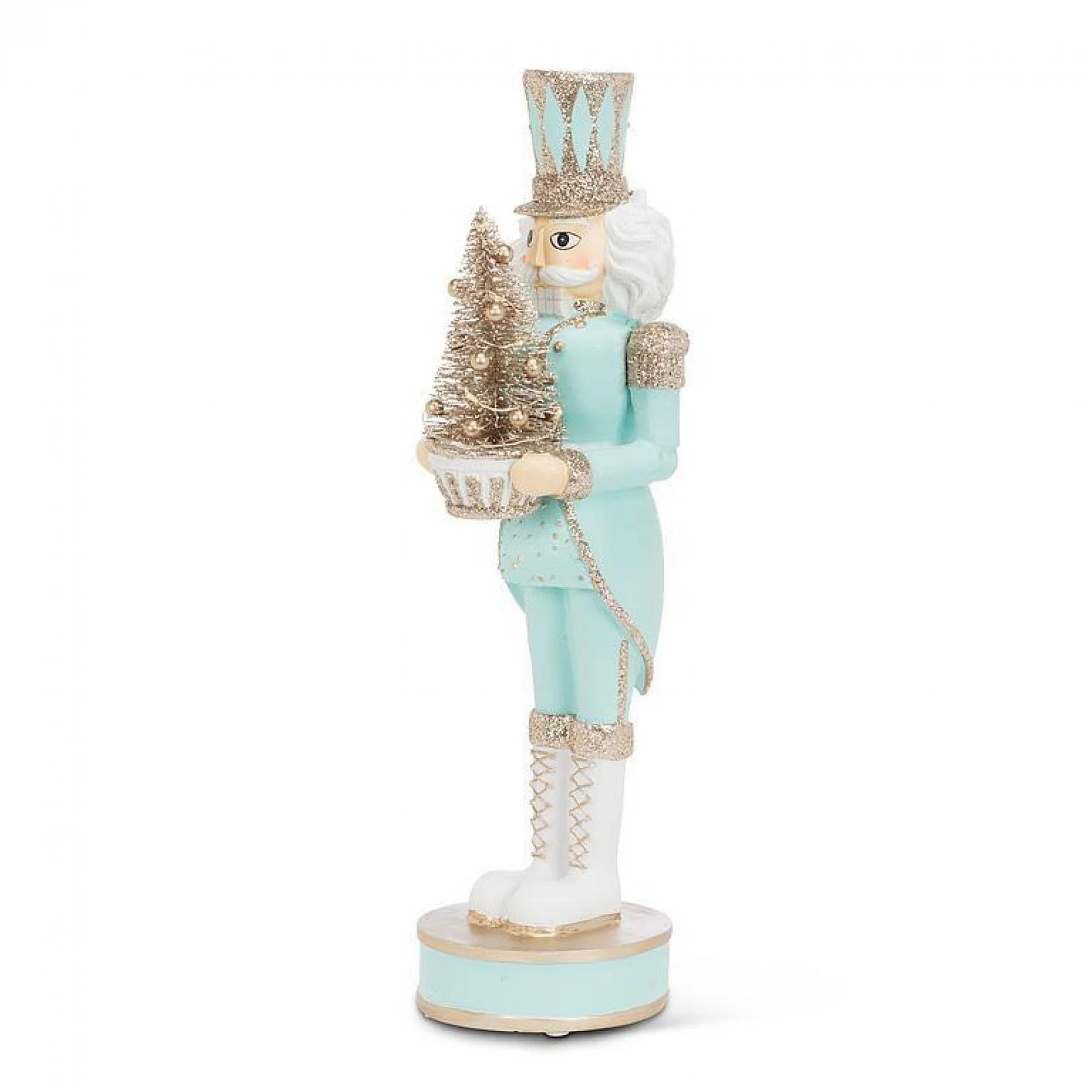 The Holiday Aisle® Nutcracker With Led Tree Figurine | Wayfair | Wayfair North America