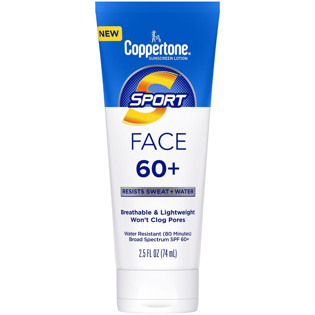 Coppertone Sport Face Lotion - SPF 60+ - 2.5 fl oz | Target