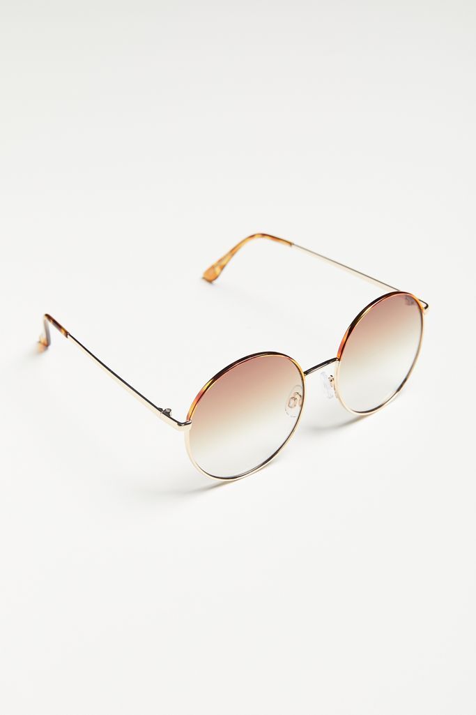 Penny Oversized Round Sunglasses | Urban Outfitters (US and RoW)