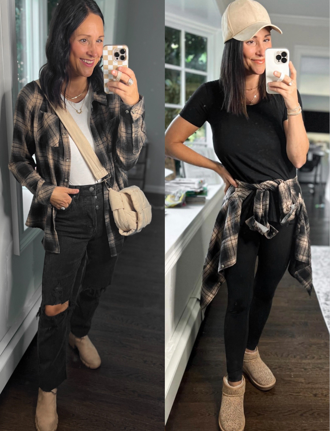 Legging friendly flannel that I wear so much in the fall and winter! 

#LTKSeasonal #LTKSaleAlert #LTKFindsUnder50