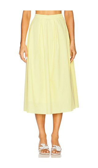 Sheridan Skirt in Lemon | Revolve Clothing (Global)