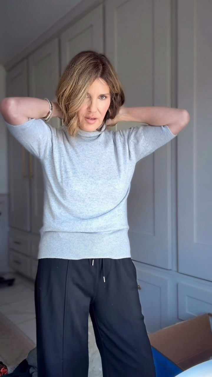 Wearing a size small in turtleneck

#LTKOver40