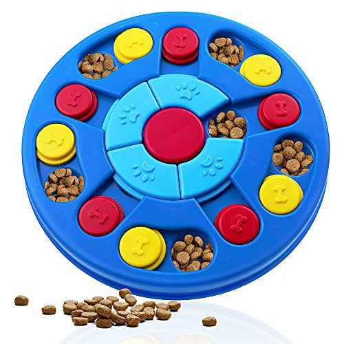 Yoboeew Dog Puzzle Toys Interactive Toy for Puppy IQ Stimulation &Treat Training Games Treat Dispenser for Smart Dogs, Puppy &Cats Fun Feeding (Level 1-3) | Amazon (US)