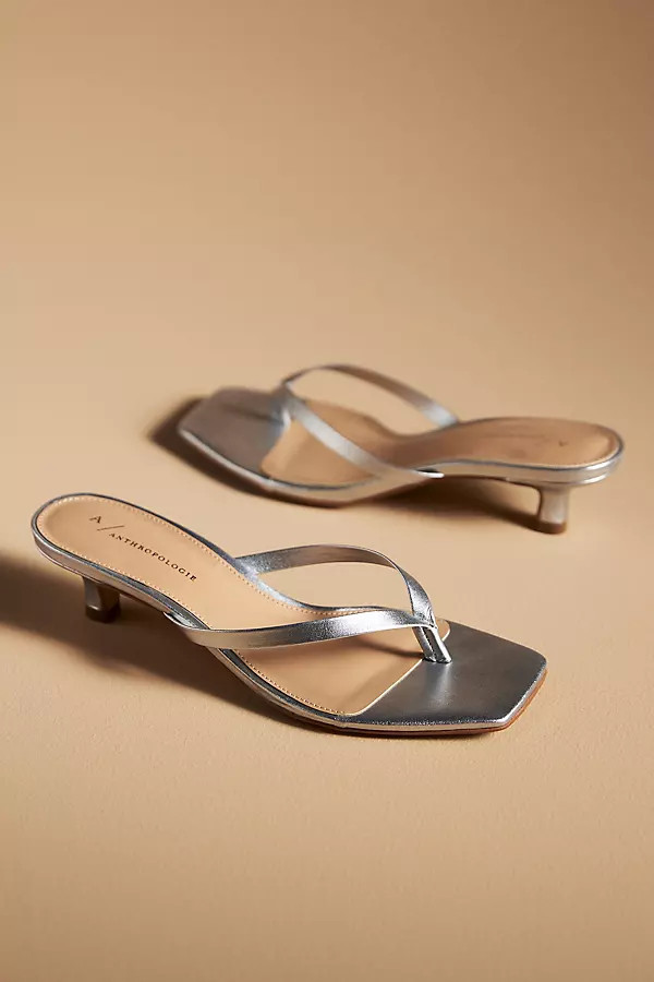 Thong Kitten Heels | Anthropologie (US)