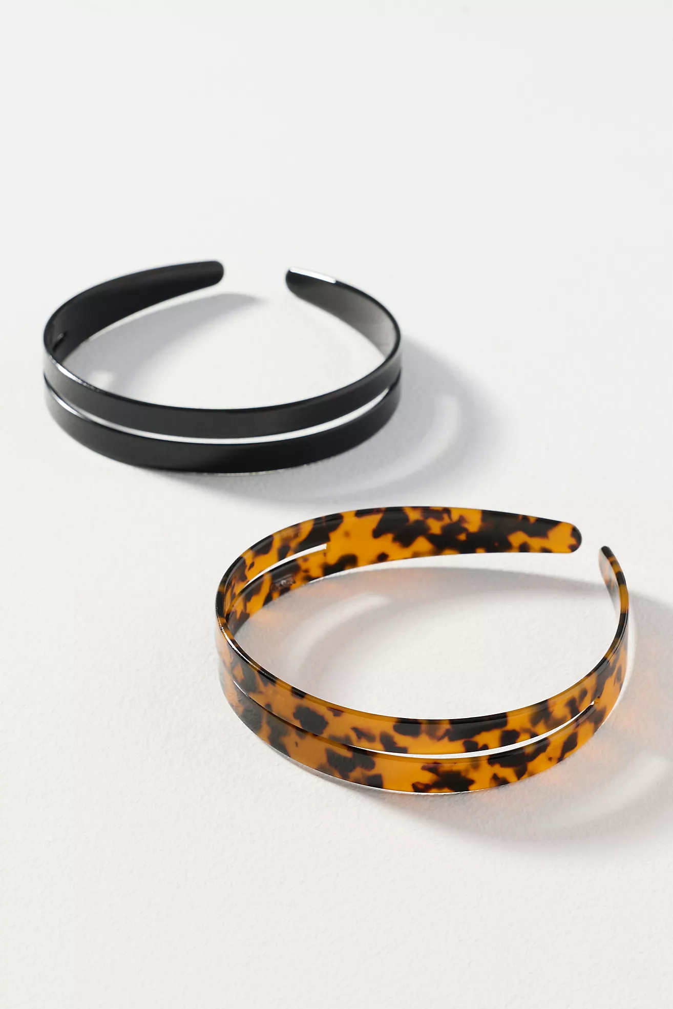 Wide Resin Headbands, Set of 2 | Anthropologie (US)