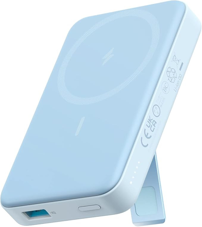 Anker 633 Magnetic Battery, 10,000mAh Wireless Portable Charger, 20W USB-C Power Bank with Stand,... | Amazon (US)