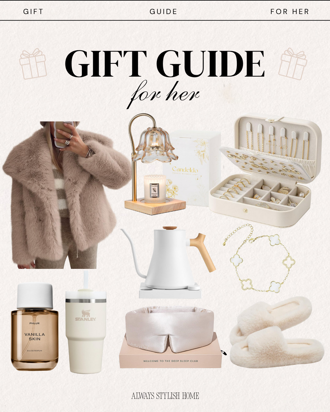 Git Guide for Her! Amazon holiday gift ideas for her. 

 

#LTKGiftGuide #LTKHoliday #LTKSeasonal