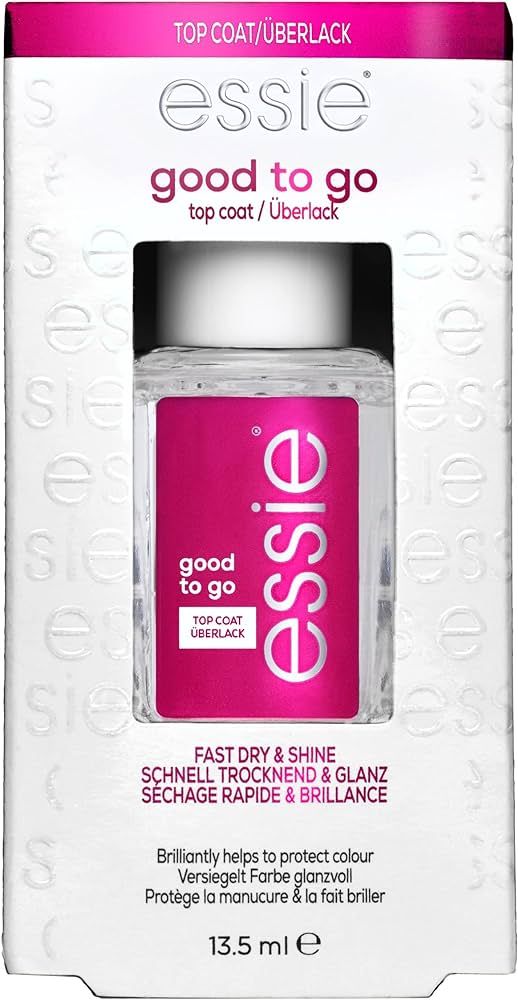 essie Good to Go Top Coat, Fast Dry + Shine Nail Polish, 0.46 Ounces (Packaging May Vary) | Amazon (US)