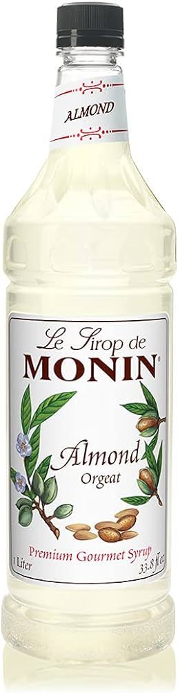 Monin - Almond Syrup, Sweet and Rich Nutty Aroma, Natural Flavors, Great for Coffee Drinks and Sp... | Amazon (US)