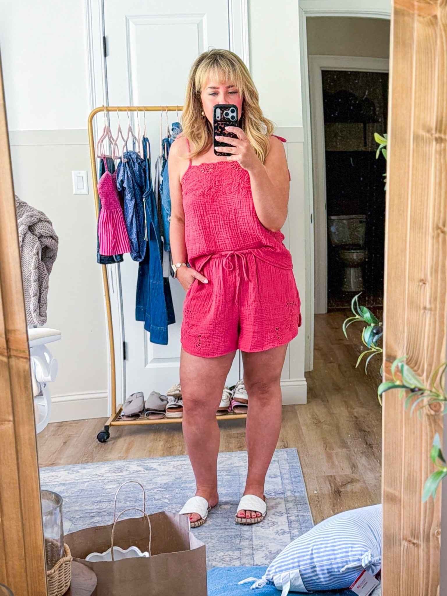 This linen set from @target feels like pajamas!

#LTKootd