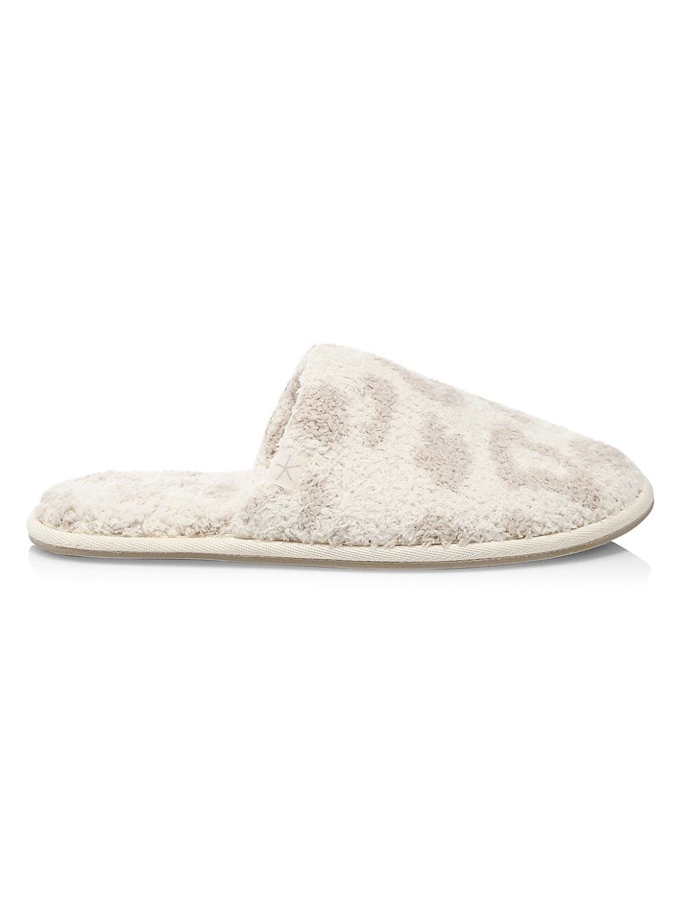 Women's Cozychic Leopard-Print Slippers - Cream - Size Small | Saks Fifth Avenue