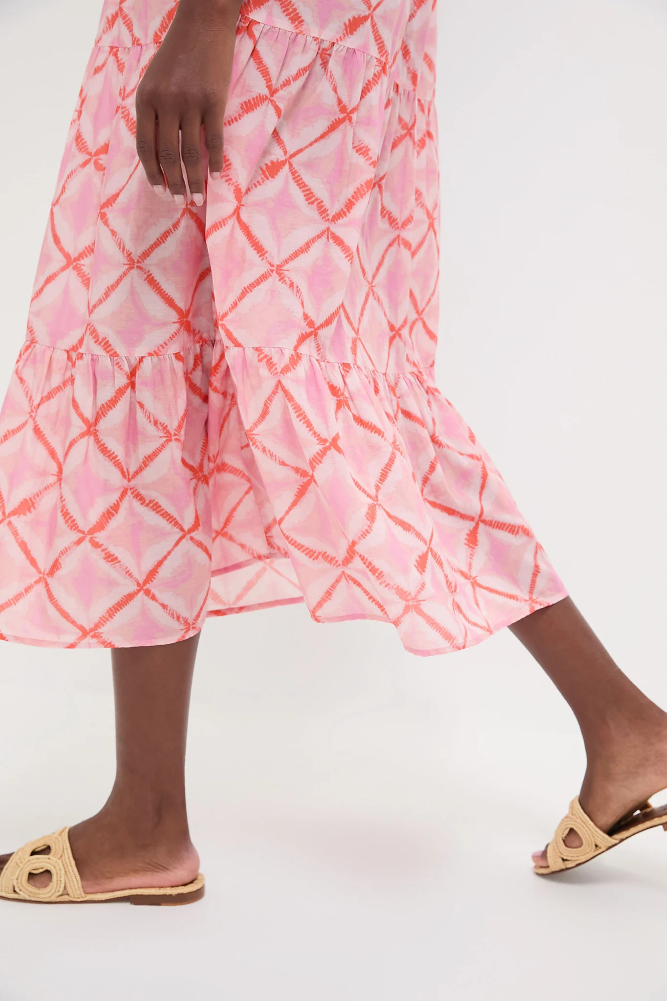 Coral Medallion Salty Paloma Caftan | Tuckernuck (US)