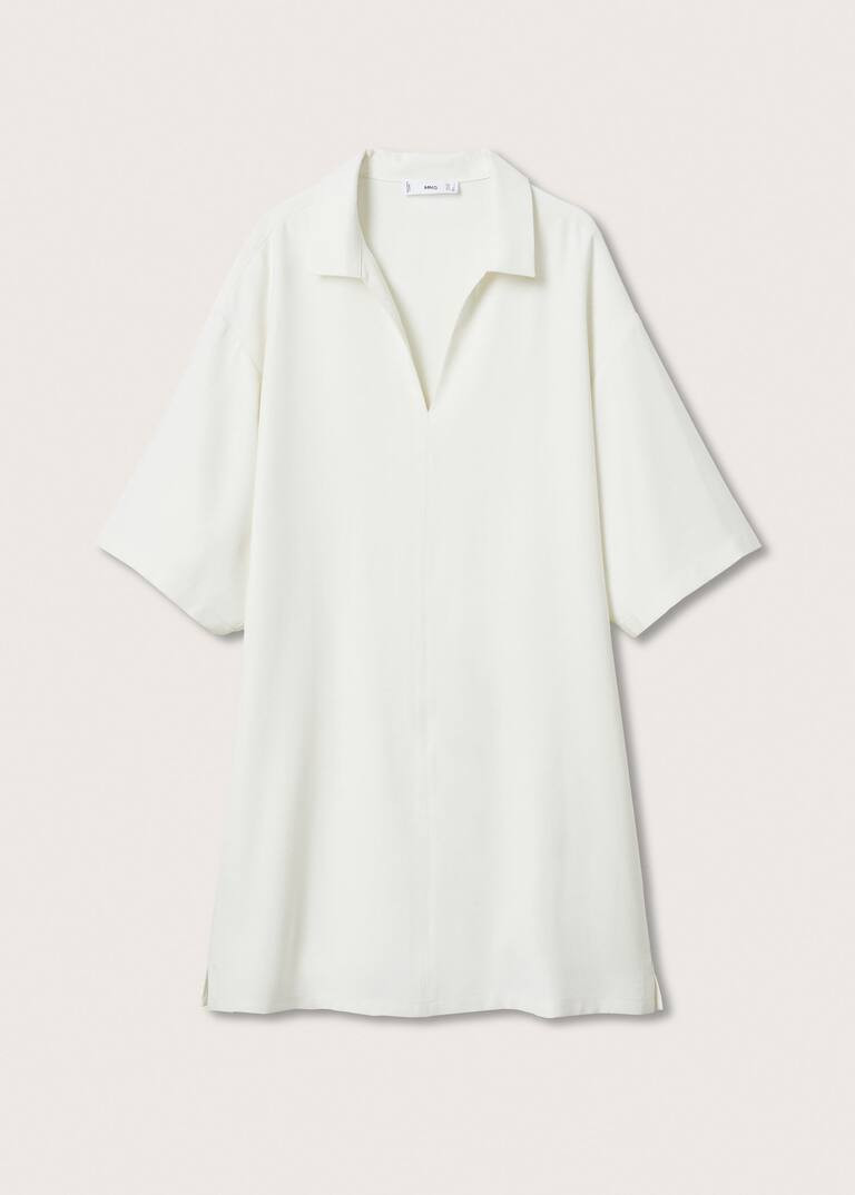 Oversize shirt dress | MANGO (US)
