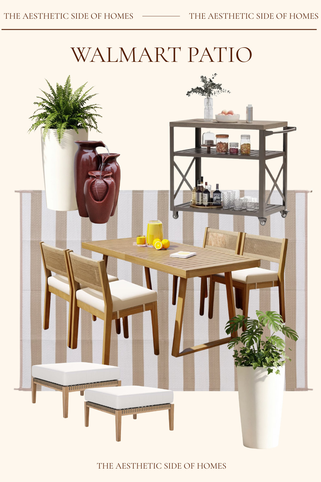 Outdoor spaces deserve just as much attention as interiors. These Walmart patio finds create the perfect setting for weekend brunch, summer dinners, and relaxed evenings outside. Sharing everything to recreate this look. 

 #LTKSeasonal #LTKHome