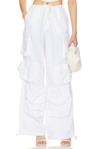 AFRM Etienne Parachute Pant in Bright White from Revolve.com | Revolve Clothing (Global)