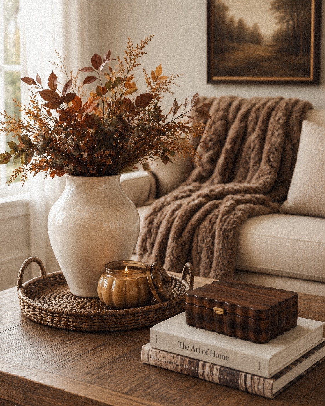 Cozy fall corners are officially my favorite 🍂🤎 Warm woods, chunky textures, fall stems + a glowing candle make the whole room feel ready for the season. Linking all the finds to recreate this cozy fall look! #FallHome #FallDecor #CozyHome #AmazonHome #FallFinds

#LTKSaleAlert #LTKSeasonal #LTKHome