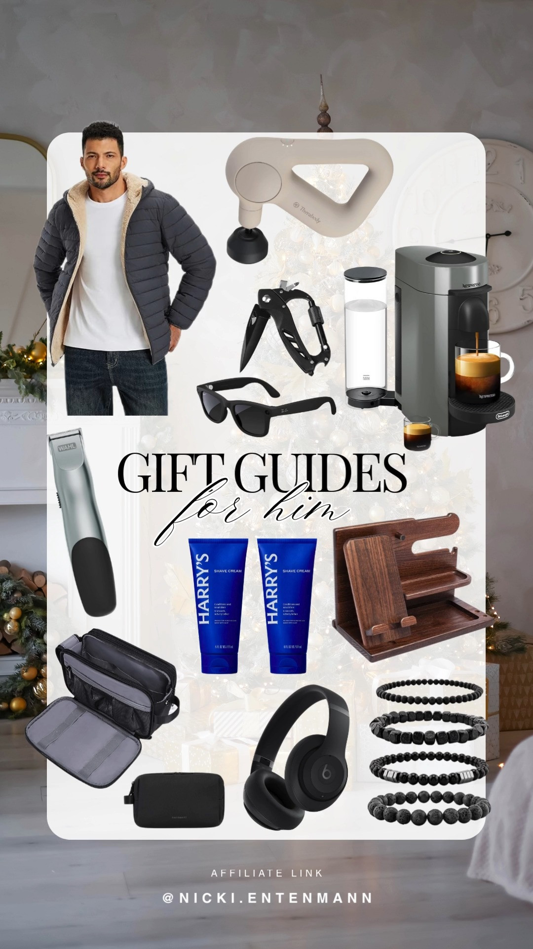 Upgrade his style with these awesome gift ideas! From cozy jackets to the latest tech, this list has everything he needs. #GiftGuide #AmazonFinds #MensFashion #TechEssentials #HolidayShopping											 

 #LTKHoliday #LTKSaleAlert #LTKMens