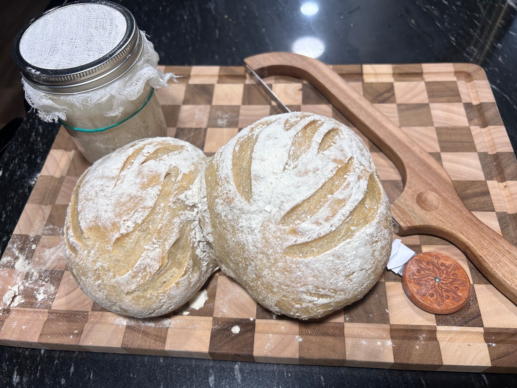 We love a sourdough moment! 

I made these two mini loaves for one of my husband’s office mates! 

I’ve been holding off on getting a new scoring blade to replace the one I lost, I can’t believe I waited so long! 

I’ve hoped to get a saw for a long time too, and finally ordered one! It makes a world of a difference when slicing you bread! 

#LTKHome #LTKfoodie #LTKdayinmylife
