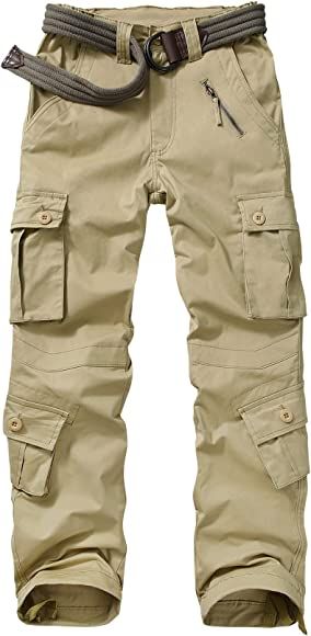 Amazon.com: Alfiudad Women's Tactical Pants, Casual Cargo Pants Military Army Combat Work Trouser... | Amazon (US)