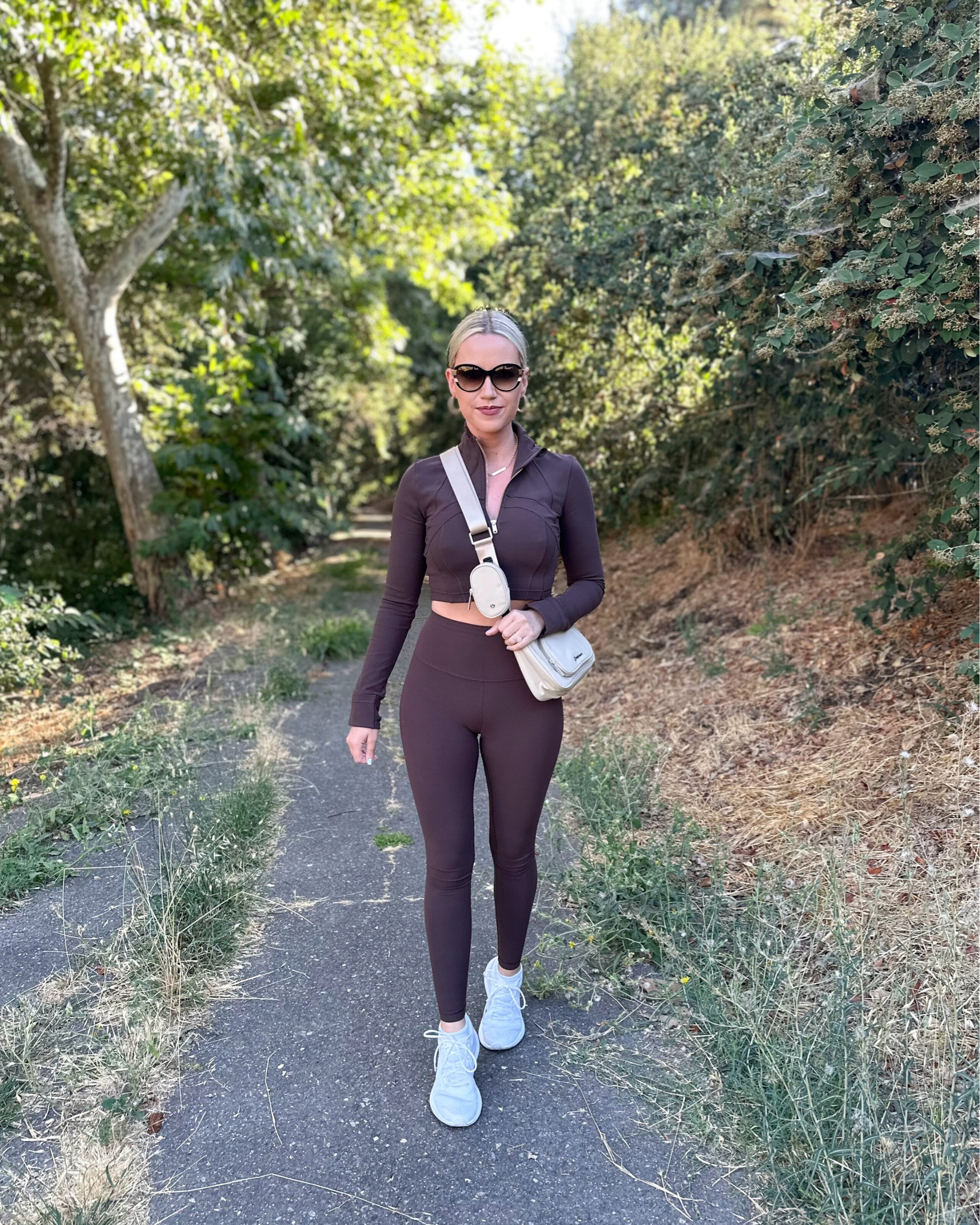 Love this gorgeous brown Define jacket and Align leggings from Lululemon!

Jacket: Espresso, 6
Leggings: Espresso, 4
Shoes: White, 9.5

Cropped Define Jacket | Lululemon Align leggings | Activewear | Athleticwear

#LTKfitness #LTKSeasonal