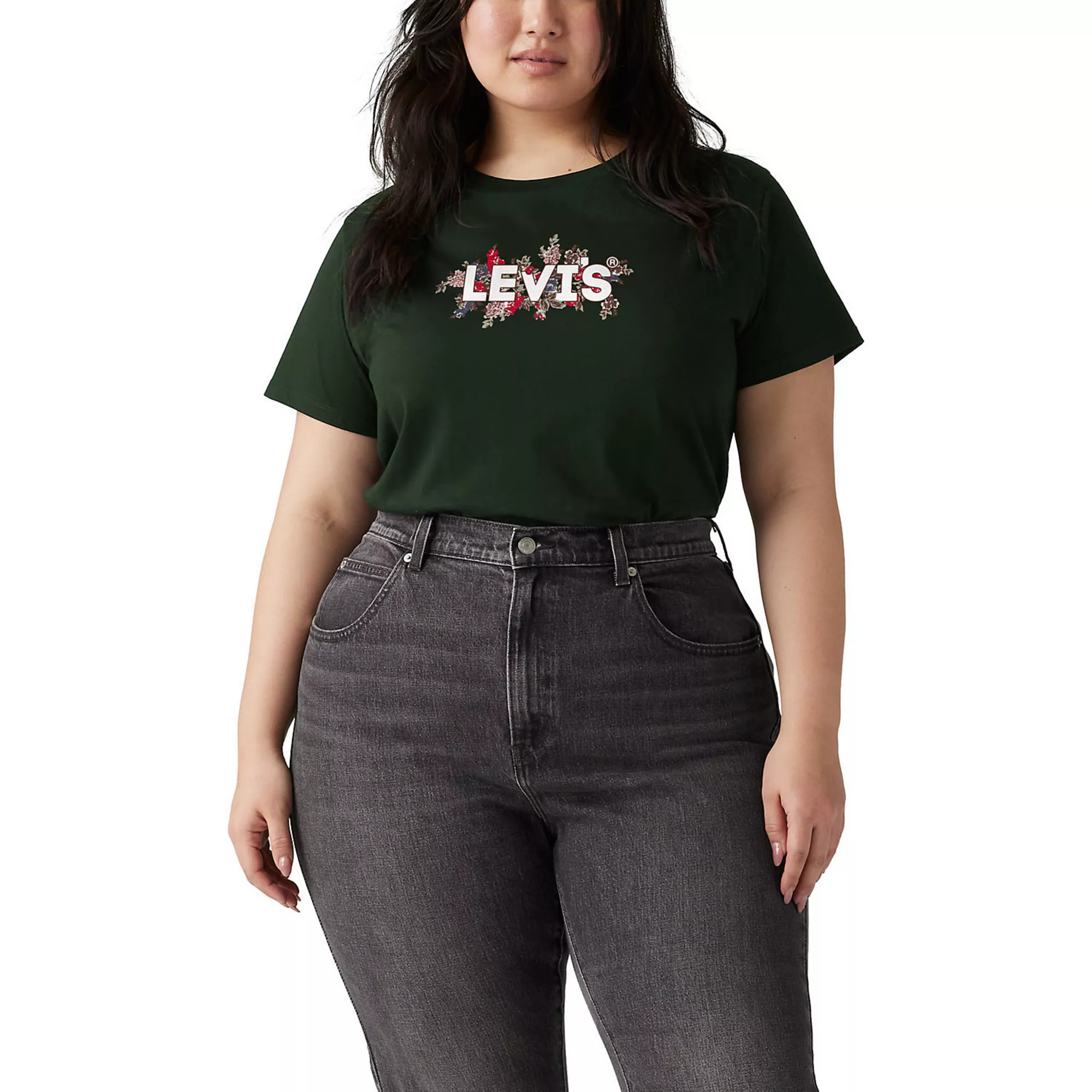 Plus Size Levi's® Logo Perfect Tee | Kohl's