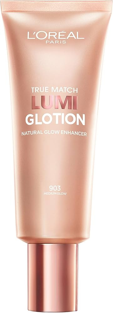 L'Oreal Paris Makeup True Match Lumi Glotion Natural Glow Enhancer Lotion, Medium, 1.35 Ounces | Amazon (US)