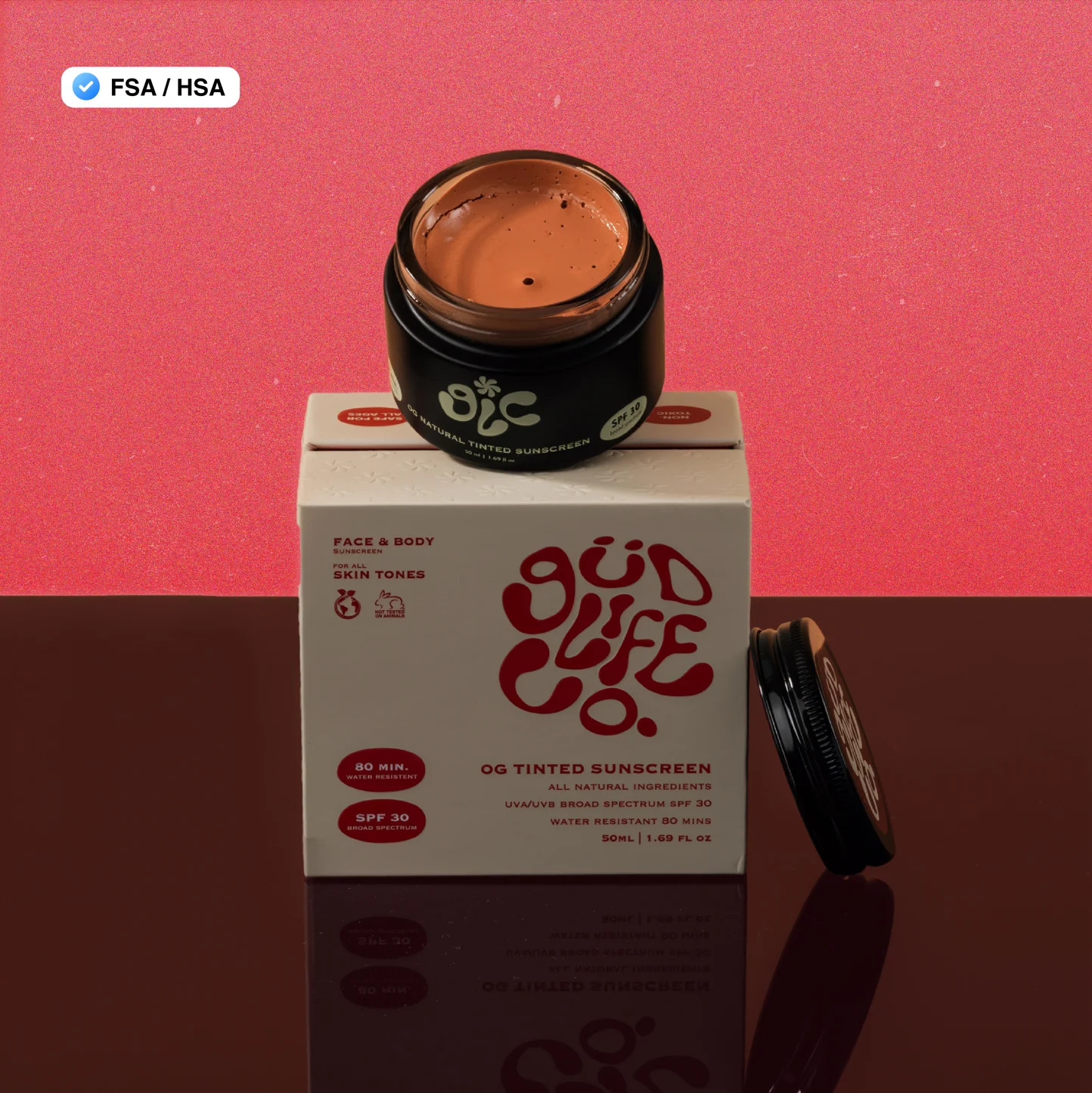 Gud Life Co: All-Natural Tinted Mineral Sunscreen | Gudlife Company