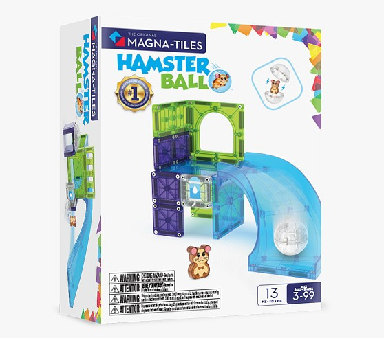 MAGNA-TILES® Hamster Ball 13-Piece Magnetic Set | Pottery Barn Kids