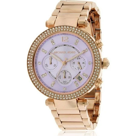 Michael Kors Women's Parker Rose Gold-Tone Watch, MK6169 | Walmart (US)