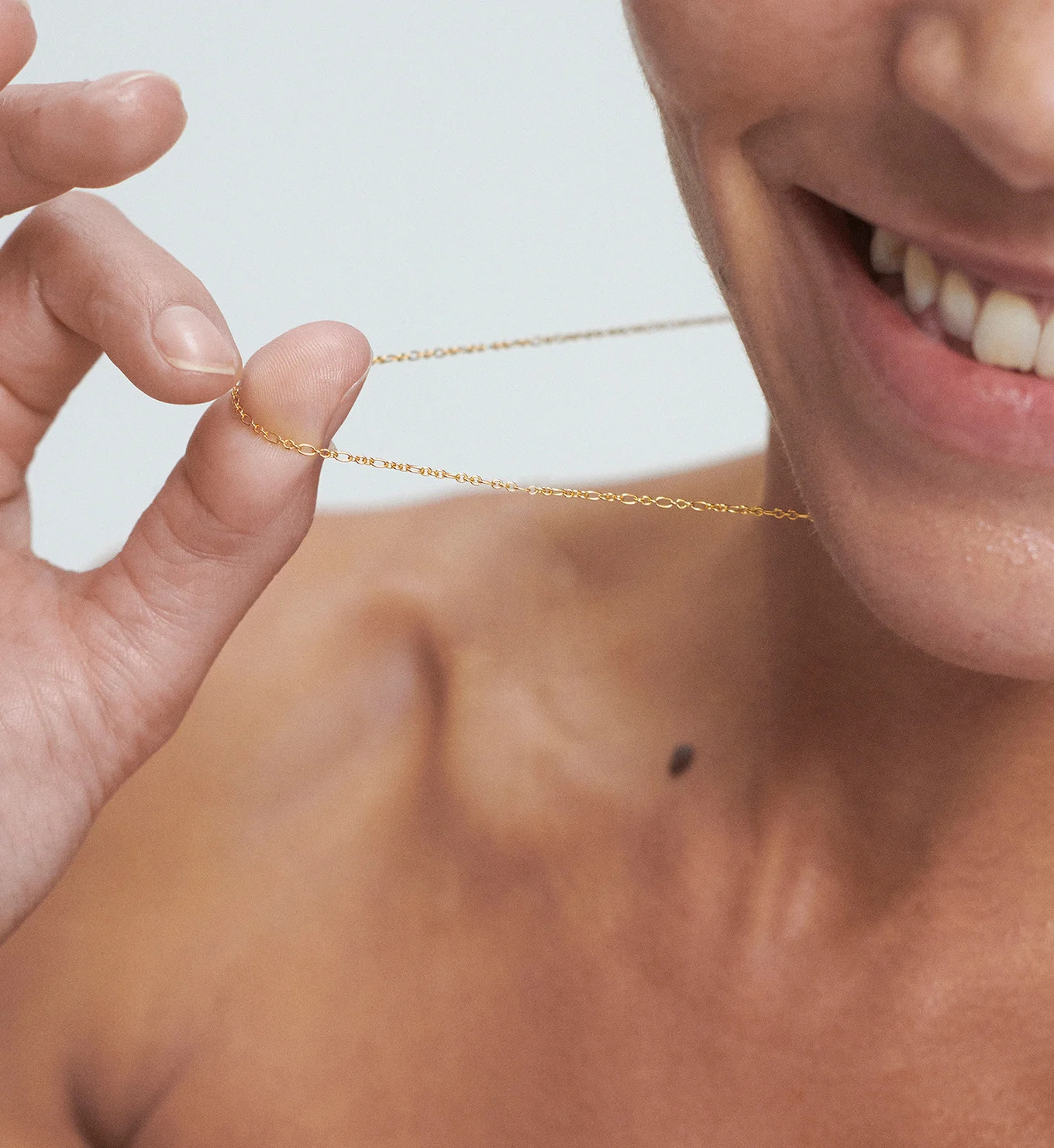 Woven Chain Adjustable Necklace 46-50cm/18-20' | Monica Vinader (Global)