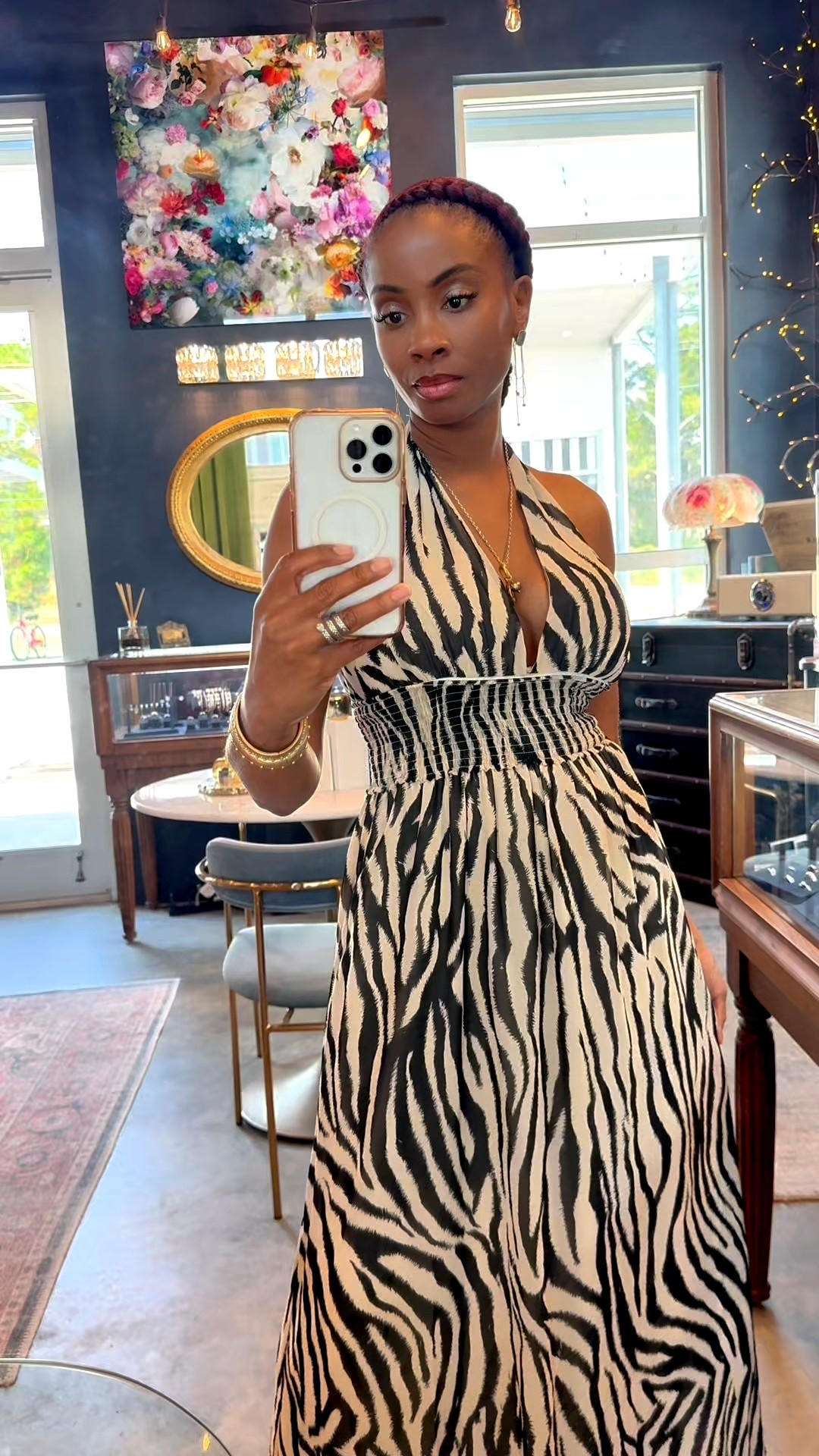 Zebra dress, wedding guest dress, fall transition dress, animal print dress 

#LTKFindsUnder100