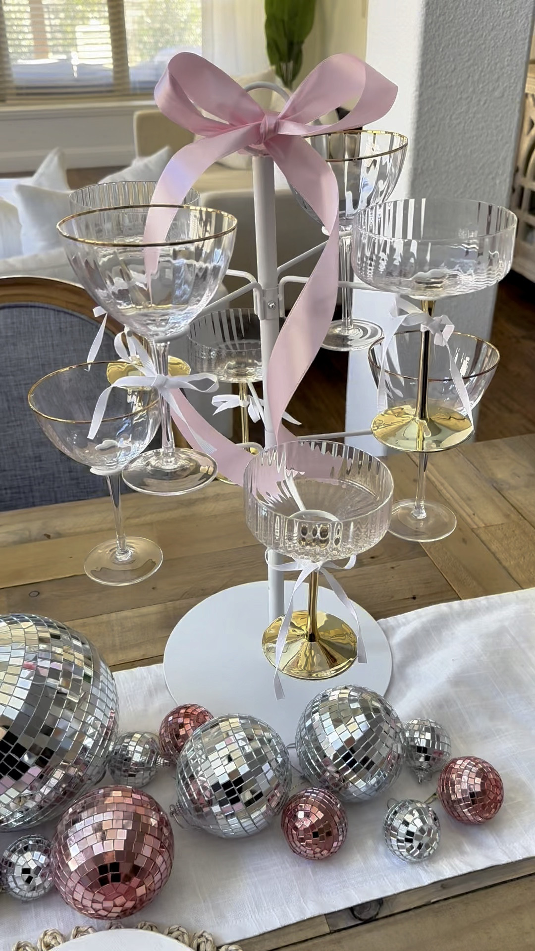 how adorable is this drink tower for your valentines tablescape! It is the perfect hosting gadget! 

#LTKhome #LTKparties #LTKVideo