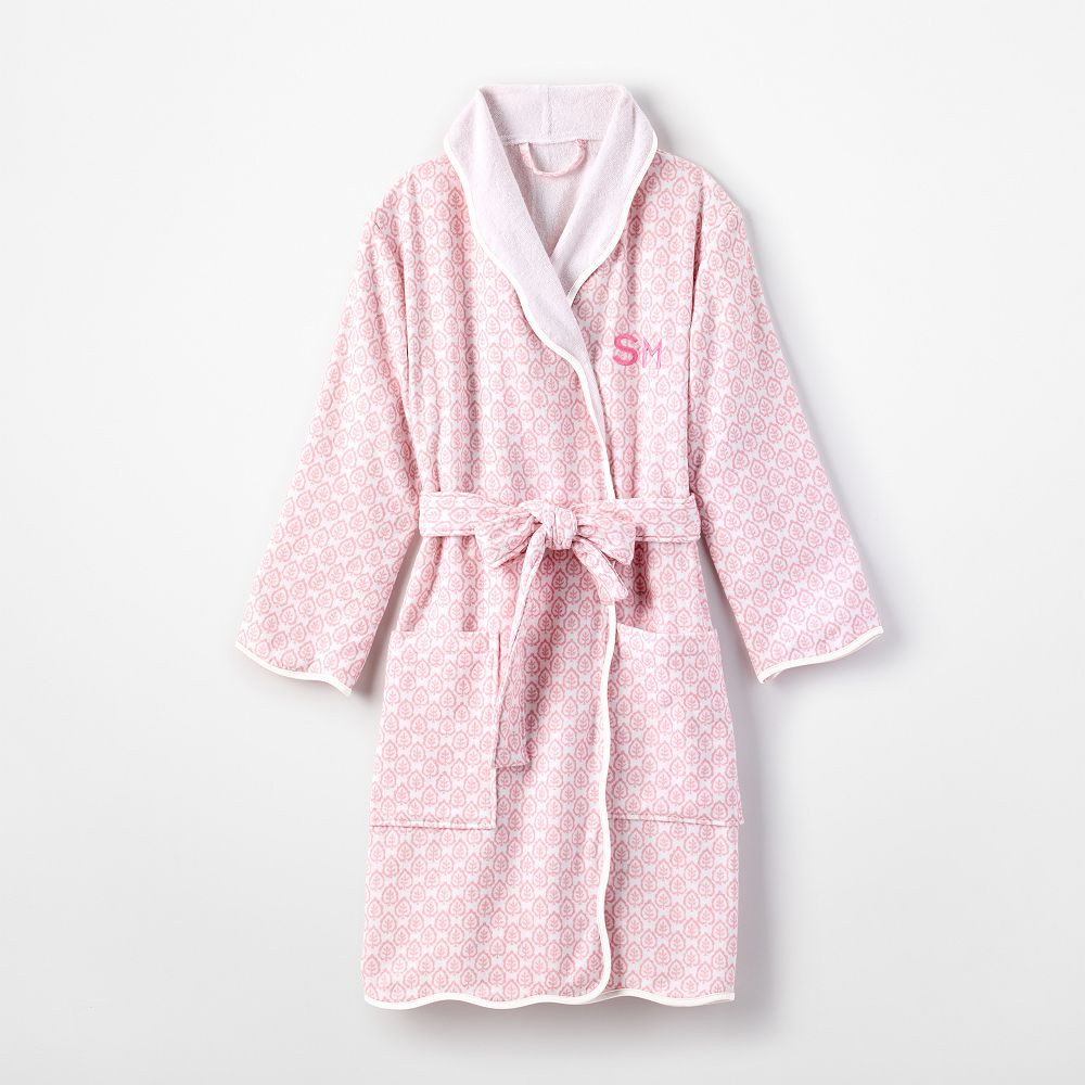 Sanderson Scalloped Bath Robe | Mark and Graham