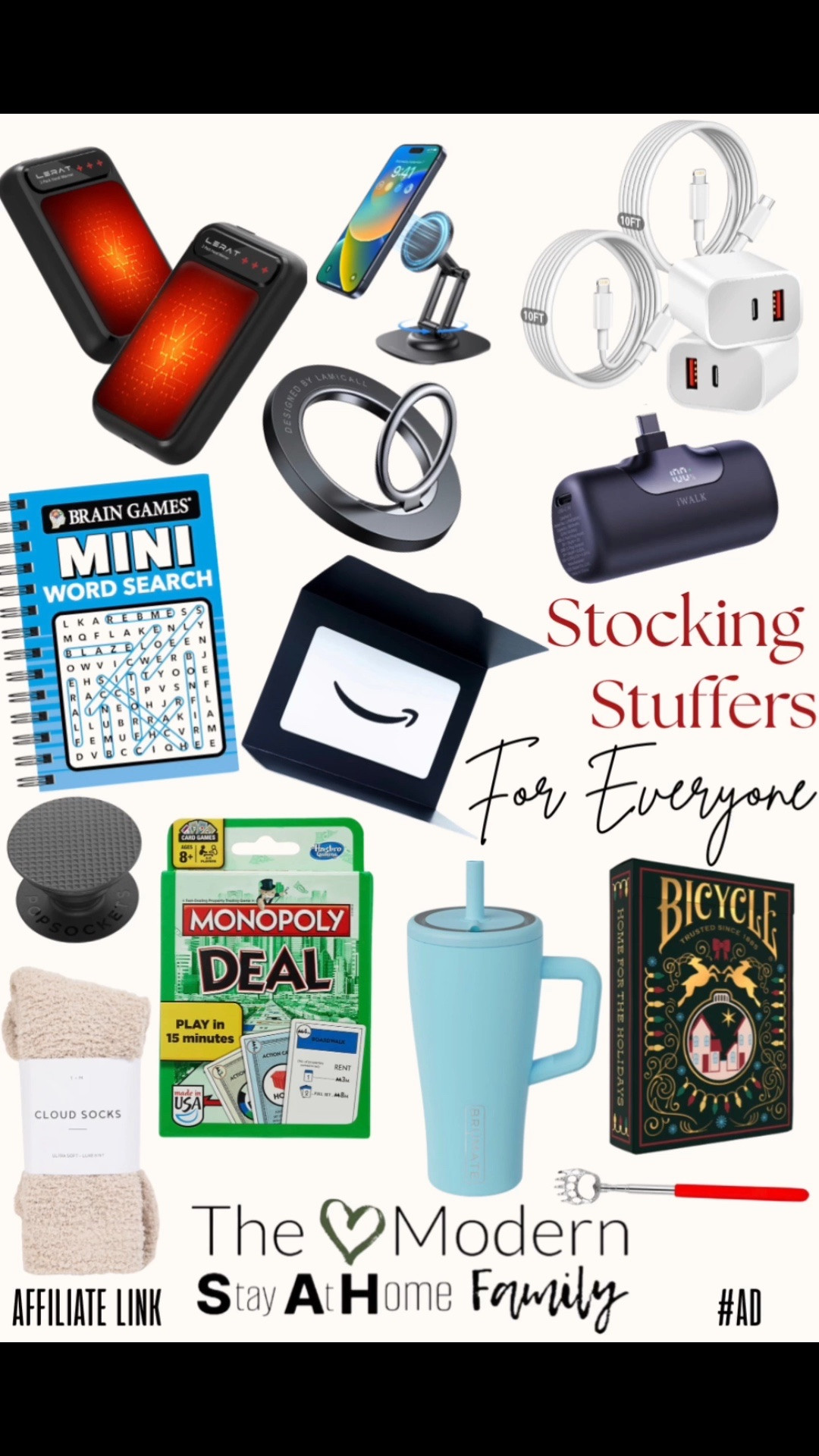 Stocking stuffers for EVERYONE on your Christmas list 🎄🎁

I rounded up easy stocking stuffer ideas for women, men, kids, teens, husbands, wives, grandparents, coworkers, teachers and those hard-to-shop-for people who seem to have everything! From practical everyday essentials and cozy favorites to fun little finds and giftable accessories, these are the kinds of small Christmas gifts that actually feel useful and thoughtful.

Whether you need stocking stuffers for him, stocking stuffers for her, stocking stuffers for kids, stocking stuffers for teens, stocking stuffers for your husband, stocking stuffers for your wife or inexpensive Christmas gift ideas, this roundup has something for everyone. Perfect for finishing off your Christmas shopping without spending a fortune! 🎅🏻

Christmas stocking stuffers, stocking stuffer ideas, stocking stuffers for everyone, stocking stuffers for him, stocking stuffers for her, stocking stuffers for kids, stocking stuffers for teens, stocking stuffers for men, stocking stuffers for women, stocking stuffers for husband, stocking stuffers for wife, stocking stuffers for boys, stocking stuffers for girls, stocking stuffers for grandparents, stocking stuffers for coworkers, stocking stuffers for teachers, inexpensive Christmas gifts, affordable Christmas gifts, small Christmas gifts, Christmas gift ideas, Christmas shopping ideas, holiday gift ideas, Amazon stocking stuffers, Christmas gifts for everyone, practical stocking stuffers, fun stocking stuffers, unique stocking stuffers, stocking filler ideas

#LTKKids #LTKmomlife #LTKMens