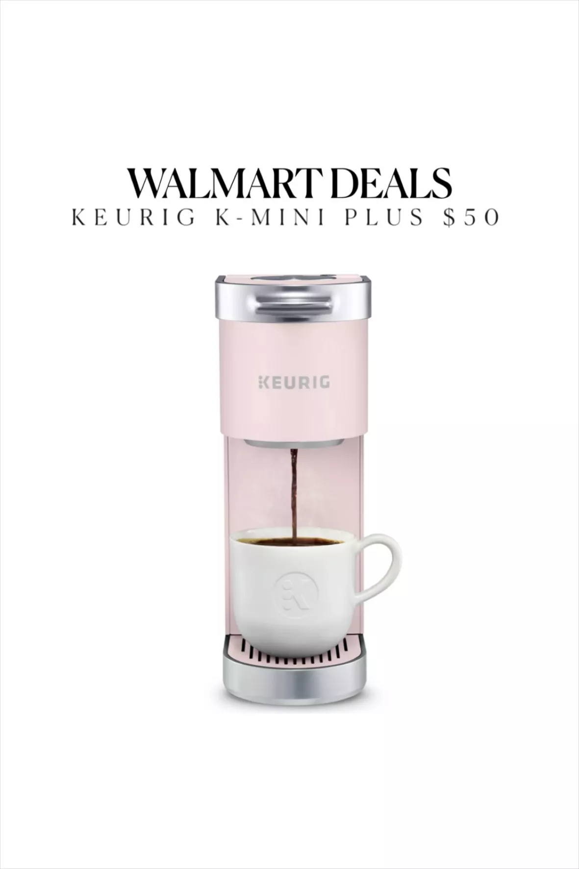 Pink Keurig Coffee Maker 