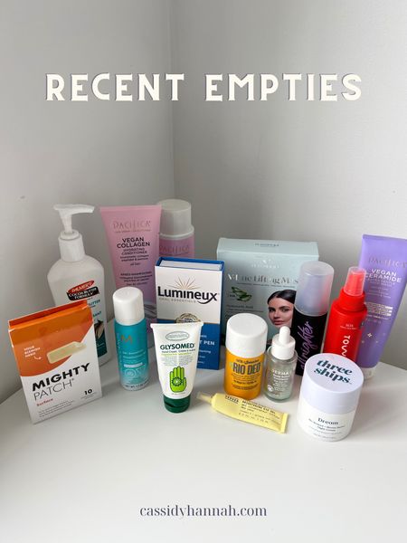 Recent empties!! Read all my thoughts about these products on cassidyhannah.com

#LTKbeauty #LTKfindsunder100