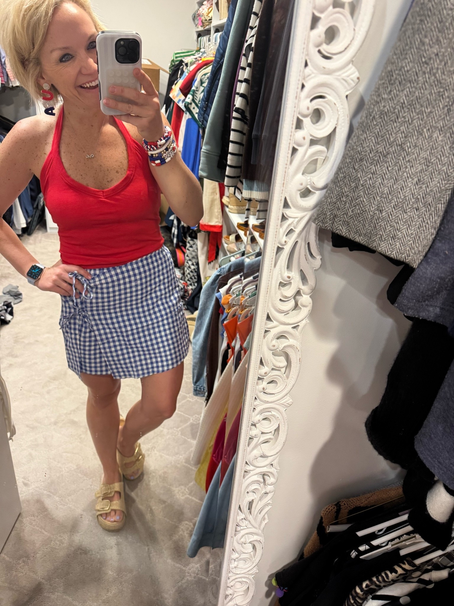 Casual summer / patriotic fit check 🇺🇸🇺🇸🇺🇸🇺🇸

#LTKSeasonal #LTKTravel #LTKmomlife