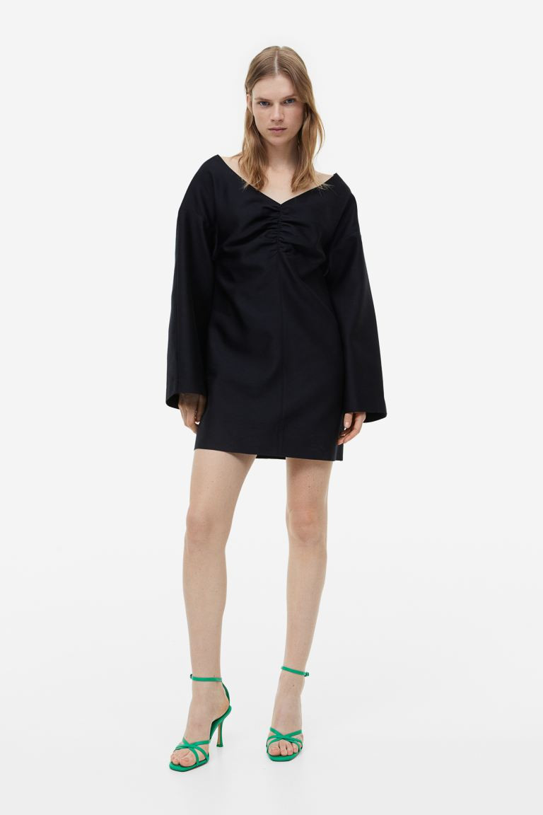 Heeled Leather Sandals | H&M (US + CA)